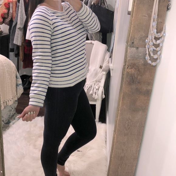 Calvin Klein performance medium striped sweatshirt - Picture 2 of 4
